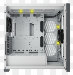 5000d Airflow Tempered Glass Mid - Tower ATX PC Case u2014 White Corsair 5000d png