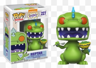Rugrats - Reptar With Cereal Us Exclusive Pop Vinyl Figure Reptar Funko Pop Png,Rugrats Png