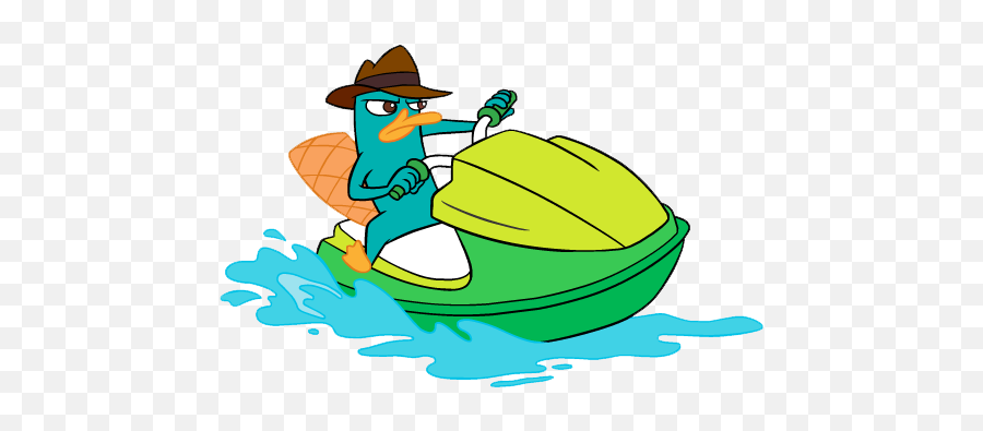Perry The Platypus Clipart Clipartfox - Wikiclipart Clipart Jet Ski Png,Platypus Png