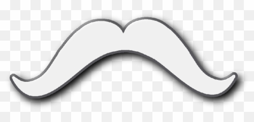 Mustache Clipart Toothbrush - Milk Transparent png