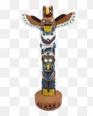 Thunderbird Alaska Totem Pole 22 - png