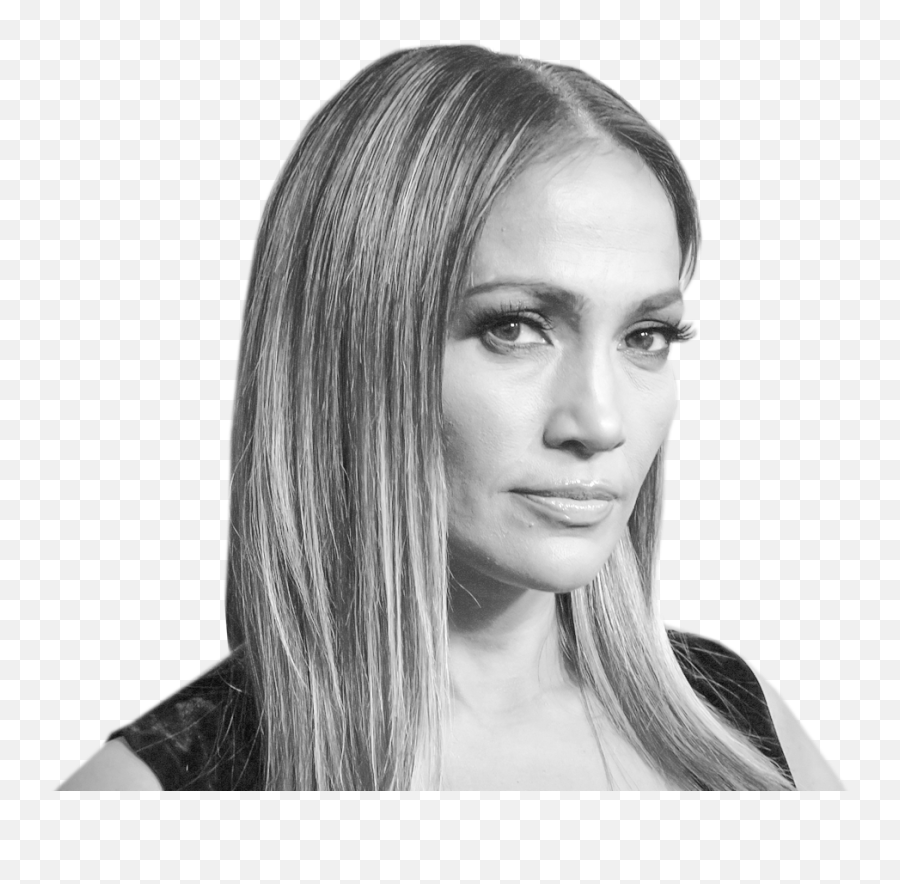 Jennifer Lopez Hit September In Nevada - Jennifer Lopez Black And White Portrait Png,Jennifer Lopez Png
