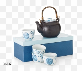 31637 Tea - Set Riku Porcelain With Giftbox Tea Sets Japanse Thee Set Png,Tea Set Png