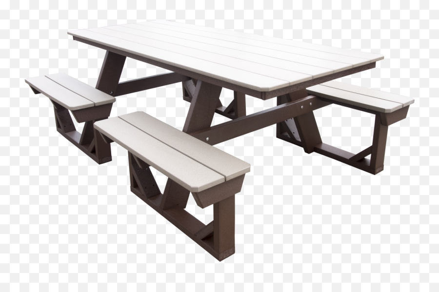 7u0027 Walk In Picnic Table - Scenic Hills Furniture Picnic Table Png,Picnic Table Png