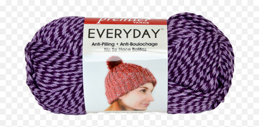 Premier Anti - Pilling Everyday Worsted Marl Yarn Wool Png,Yarn Ball Png