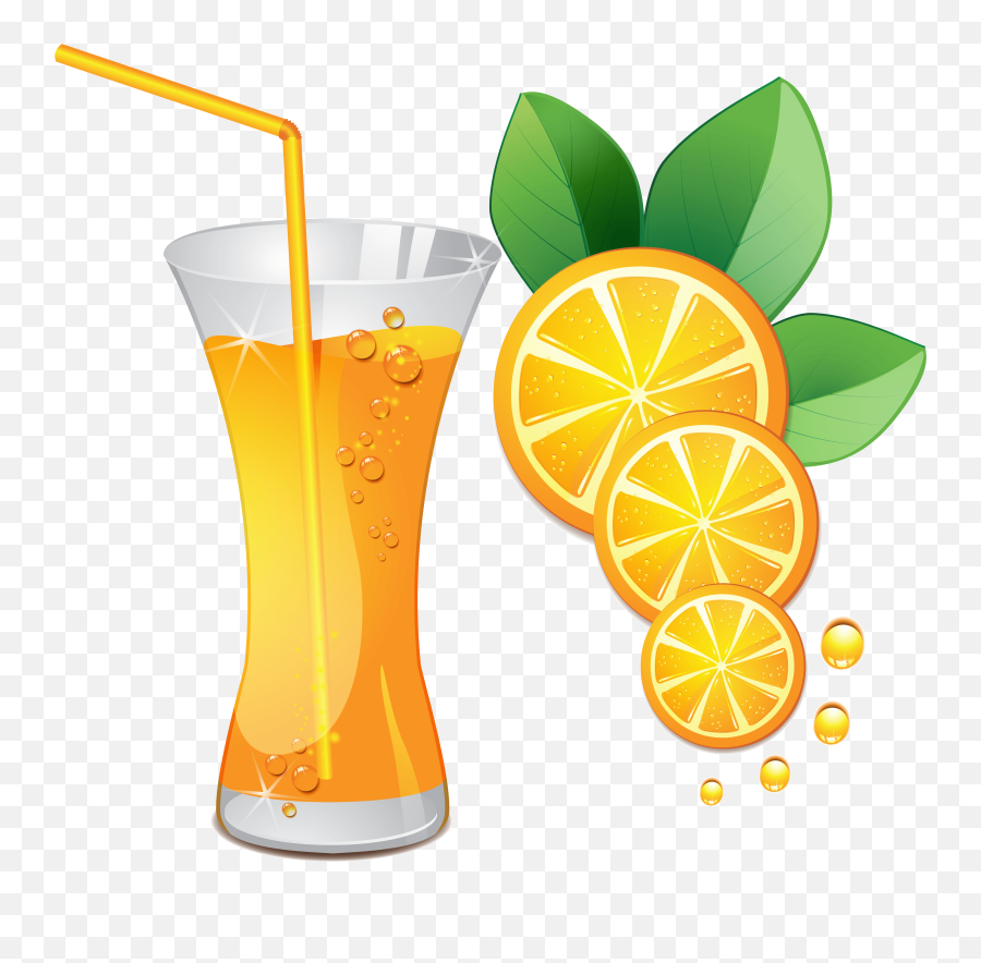 Fresh Juice Black And White Png Files - Glass Of Orange Juice Clipart,Juice Png