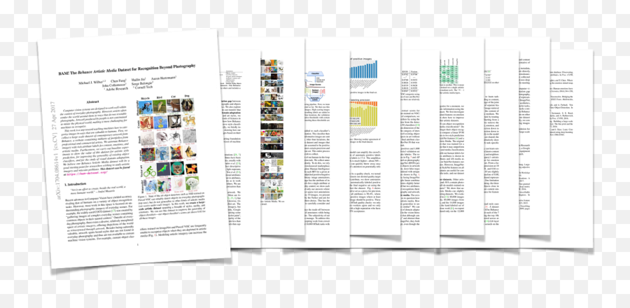 The Behance Artistic Media Dataset - Brochure Png,Behance Png