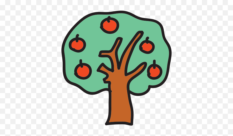 Apple Tree Icon - Free Download Png And Vector Apple,Apple Tree Png