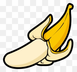 Download Juice Split Peel Transprent - Logo Banana Vector Png