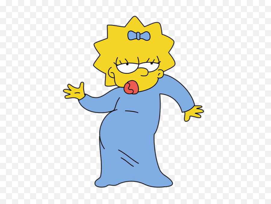 Maggie Simpson Transparent Png Image - Maggie Simpson,The Simpsons Png