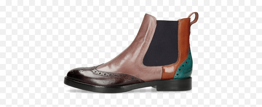 Amelie 5 Deep Pink Light Purple Rust Abyss Melvin U0026 Hamilton - Chelsea Boot Png,Pink Light Png