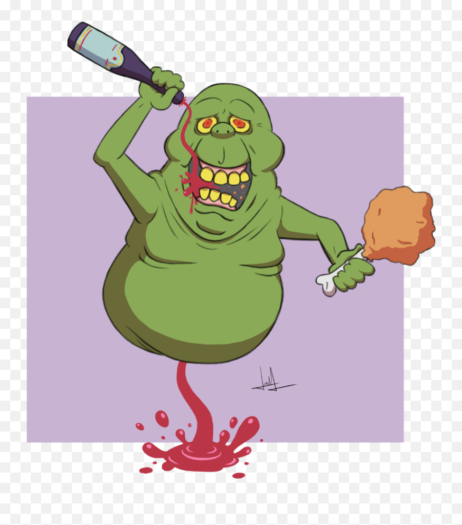 Sketch 1 Slimer Captain Lardnar - Illustrations Art Street Drawing Png,Slimer Png