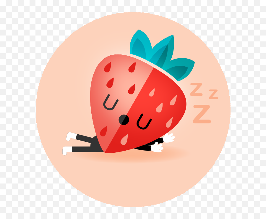 Emoji Berries U2014 Nairi Gharibian Design - Strawberry Png,Tired Png