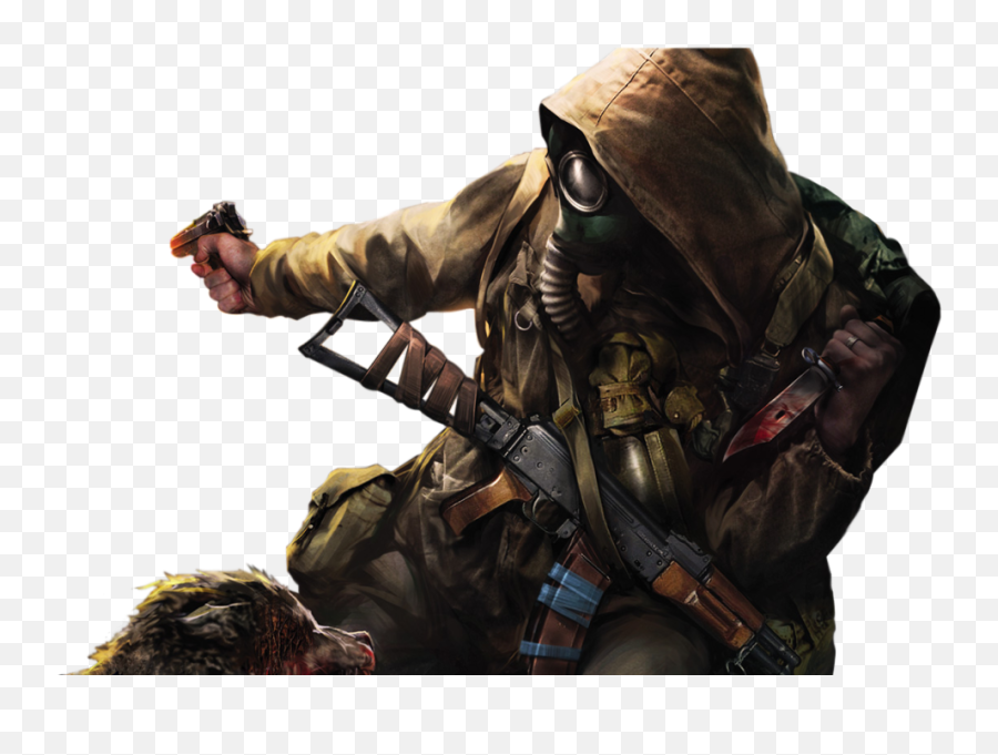 Stalker Transparent Background Png Mart - Stalker Png,Shotgun Transparent Background