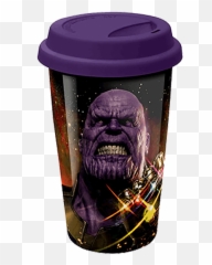 Marvel - Avengers Infinity War Thanos Travel Mug Supervillain png