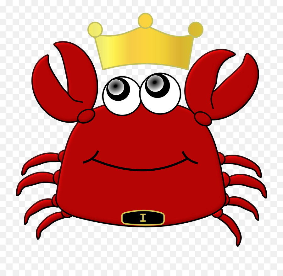 Crustacean Clipart King Crab - Cartoon King Crab Drawing Png,Crab Clipart  Png - free transparent png images 