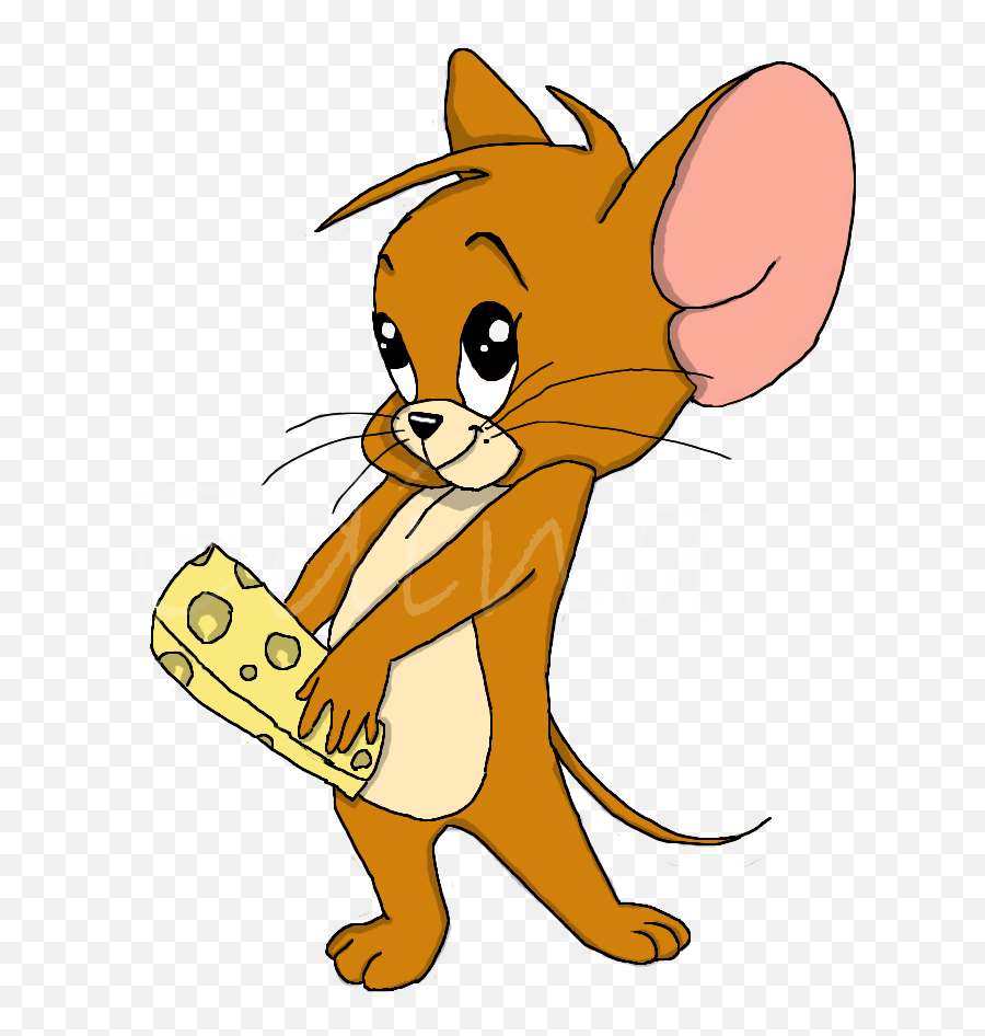 Download Jerry Png Clipart - Tom And Jerry Color Drawing,Jerry Png