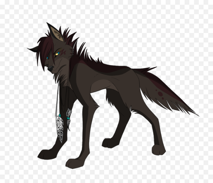 Wolf Cartoon Transparent Background - Cartoon Wolf Transparent Png,Wolf Transparent Background