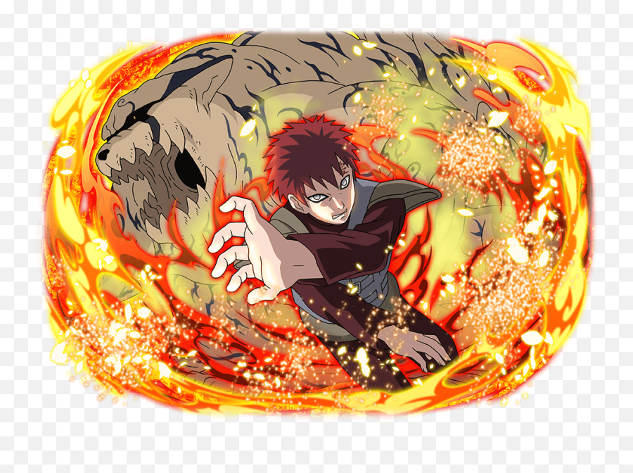 Gaara Many Bonds - Ultimate Ninja Blazing X Gaara Ultimate Ninja Blazing Png,Gaara Png