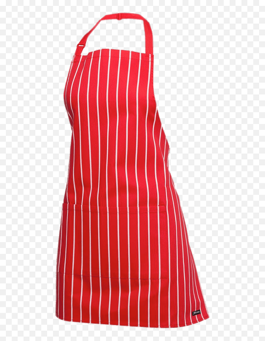 Red And White Striped Apron Transparent Png - Stickpng Aprons Png,White Dress Png