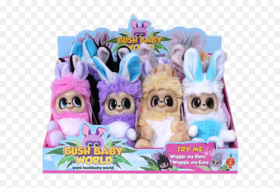 Bush Baby World Dreamstars And Blossom Meadow Assorted In 12pc Cdu - Bush Baby World Png,Fortnite Bush Png