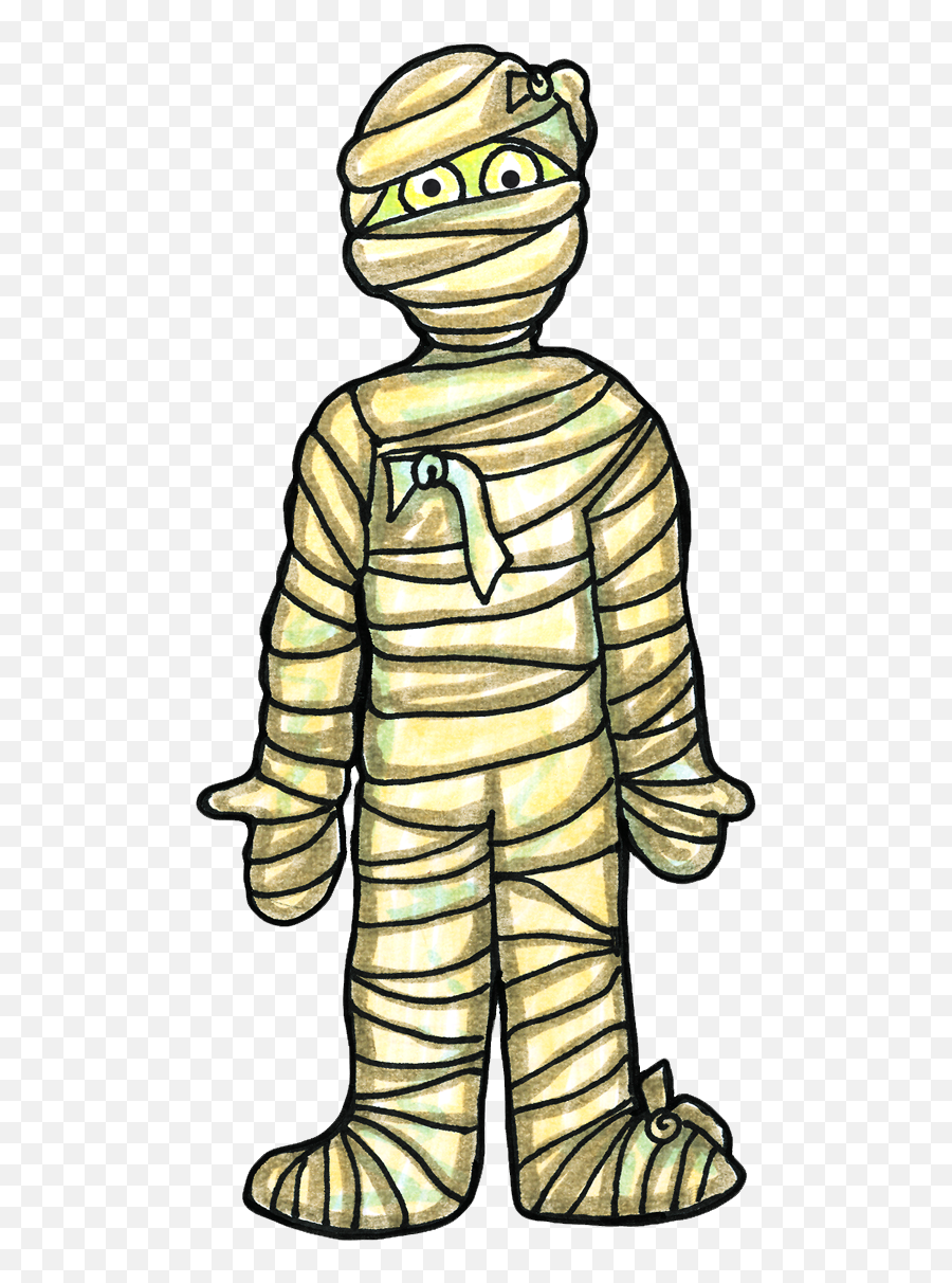 Halloween Mummy Hd Image Clipart Png - Ancient Egypt Mummy Cartoon,Mummy Png