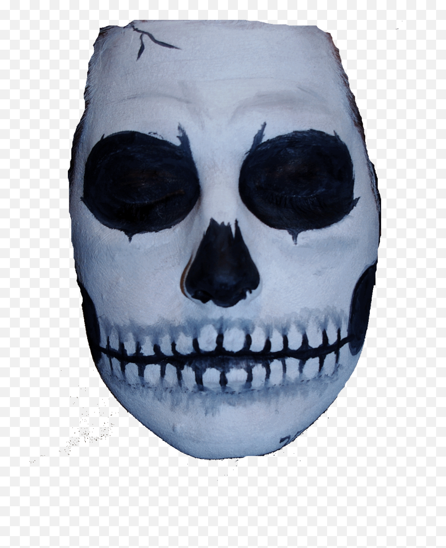 Face Paint Png - Skull Face Paint Png,Skull Face Png