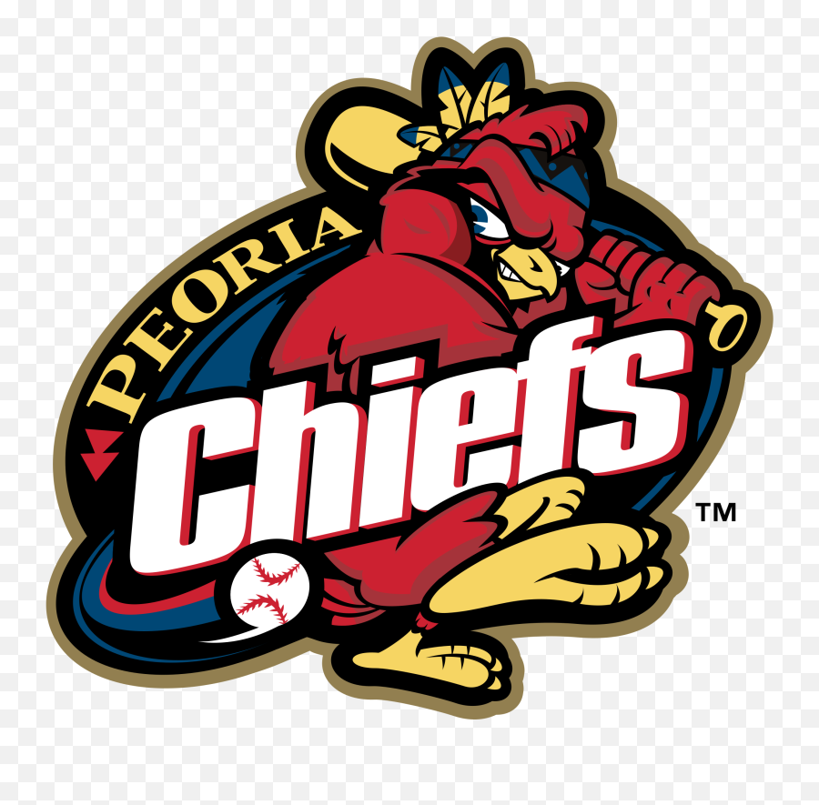 Peoria Chiefs Logo Png Transparent - Peoria Chiefs Old Logo,Chiefs Logo Png