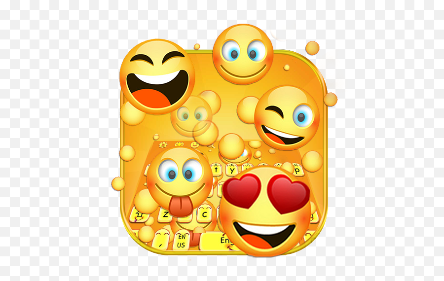 Funny Emoji Keyboard Theme - Happy Png,Funny Emoji Png