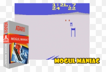 Mogul Maniac - Atari 2600 BoutiqueDuGeekfr Vertical png