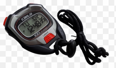 Cielo Exactospeed Professional Stopwatch 100 Lap Dual - png