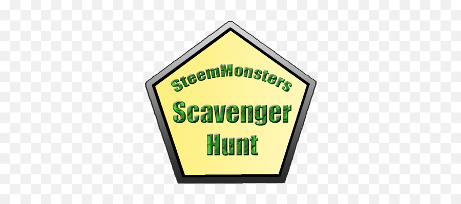 Steemmonsters Scavenger Hunt Day 4 - Sign Png,Scavenger Hunt Png