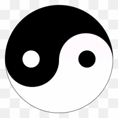 Yin Yang Transparent Png 3 Image - And Svg