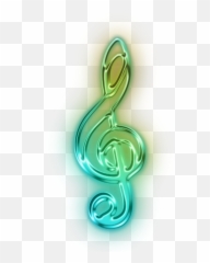Colorful Musical Notes Png - Neon Music Note Png 995889 Musical Notes Symbols