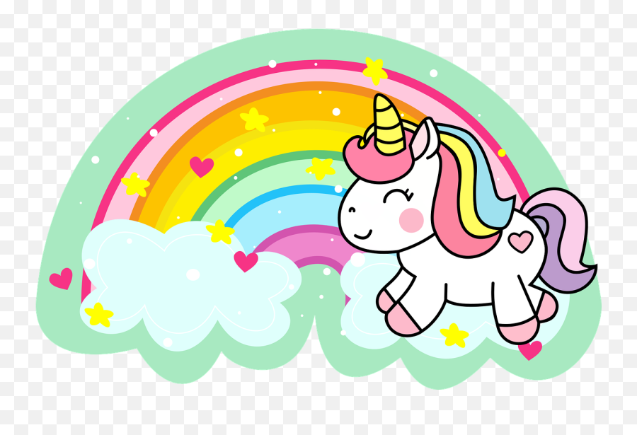 Unicorn Rainbow Colors - Unicorn Png,Rainbow Unicorn Png