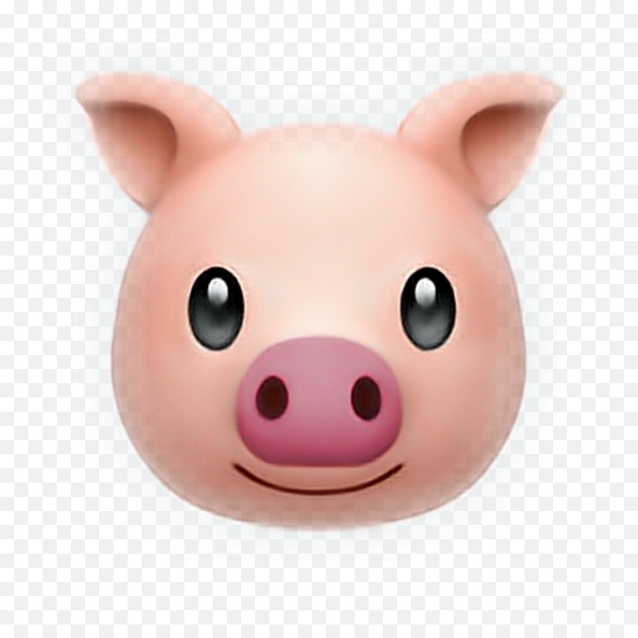 Iphone Emoji Pig Png Image With No - Emoji De Iphone Animales,Pig Emoji Png
