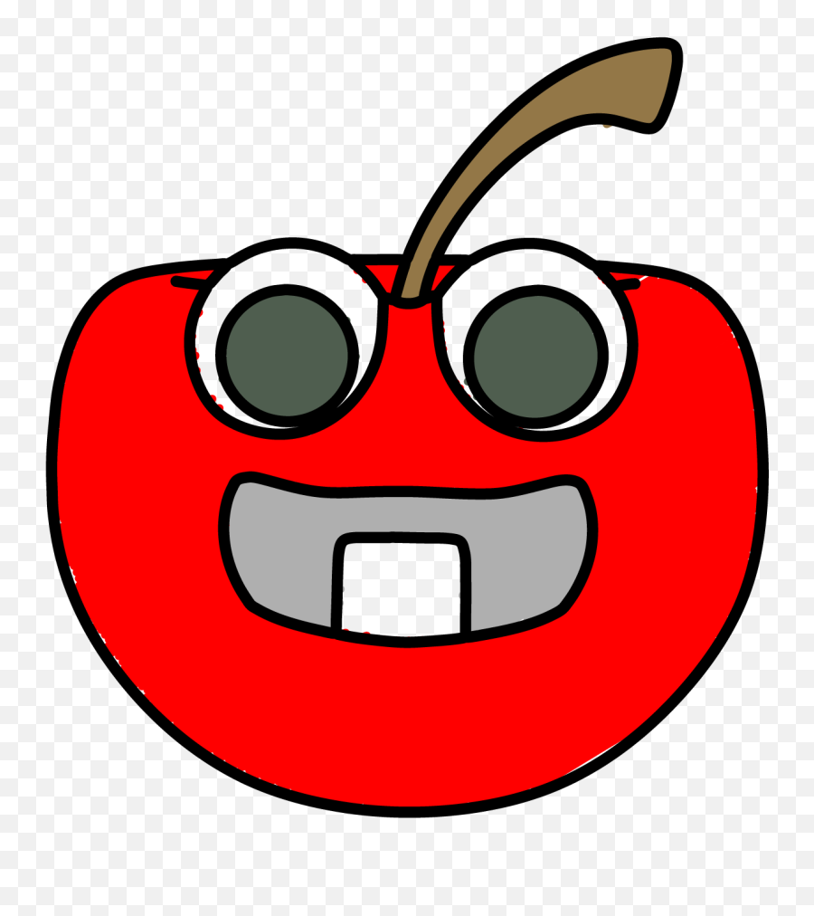Apple Draw Red Clipart Png - Lambang Tut Wuri Handayani,Red Apple Png
