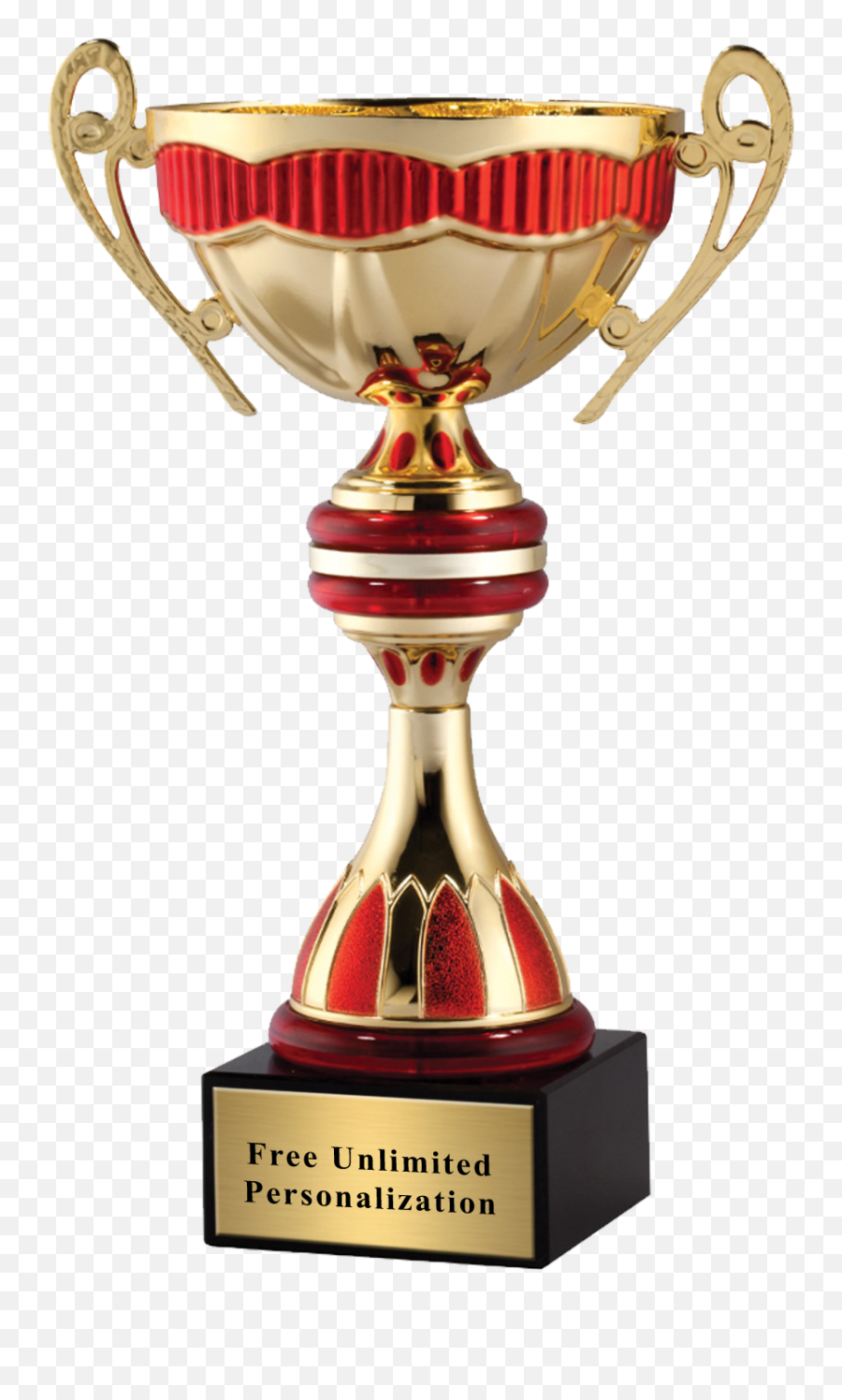 Download Trophy Golden Cup Award Commemorative Red Plaque - Champion Cup Images Hd Png,Plaque Png
