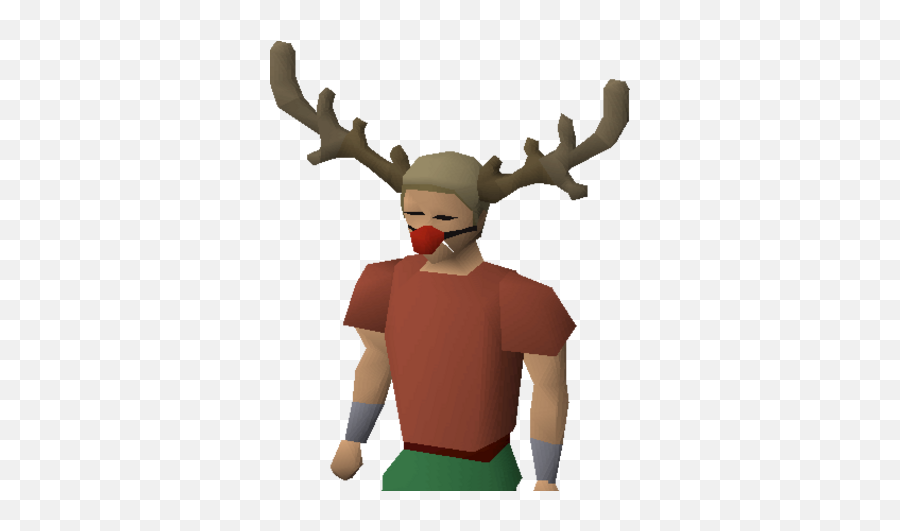Reindeer Hat - Runescape Bobble Scarf Png,Christmas Antlers Png