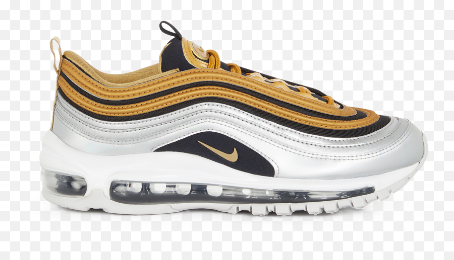 Nike Air Max Gold Transparent - Round Toe Png,Nike Air Max 97 Transparent