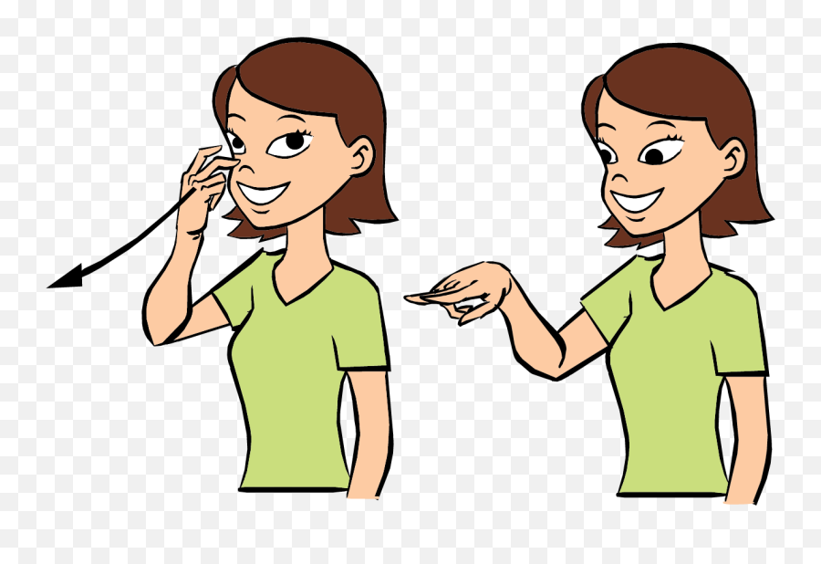 Look - Baby Sign Language Eat Png,At&t Logo Png
