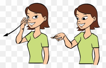 Look - Baby Sign Language Eat Png,At&t Logo Png
