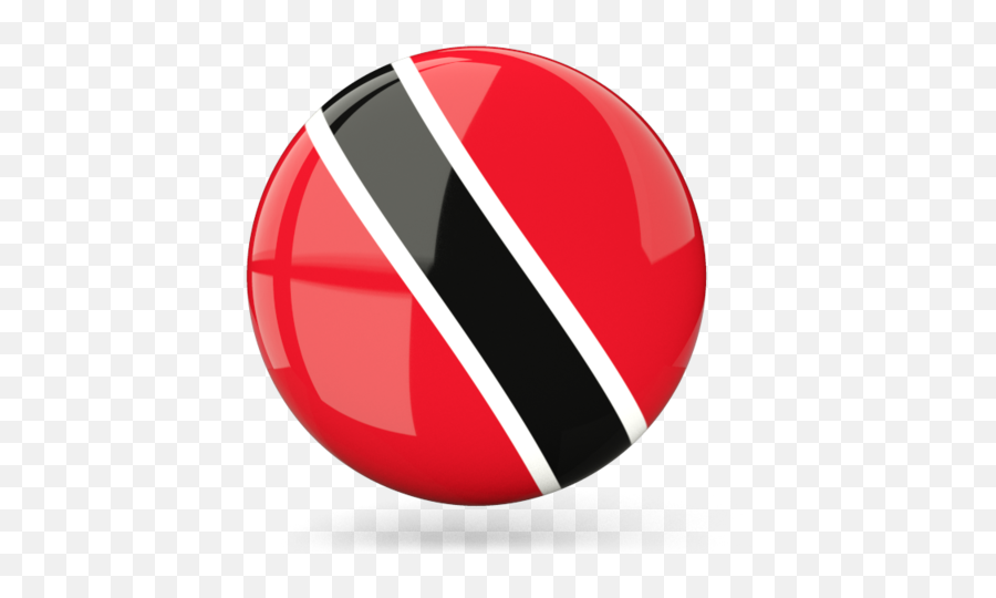 Download Graphics Glossy Round Flag Of - Glossy Trinidad Flag Png,Trinidad Flag Png