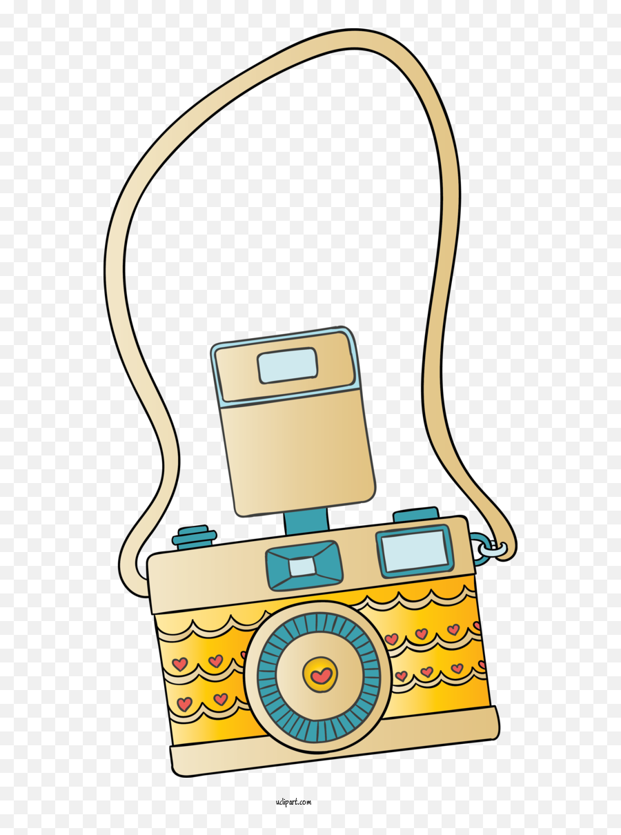 Icons Yellow Pattern Design For Camera - Lovely Png,Icon Pattern