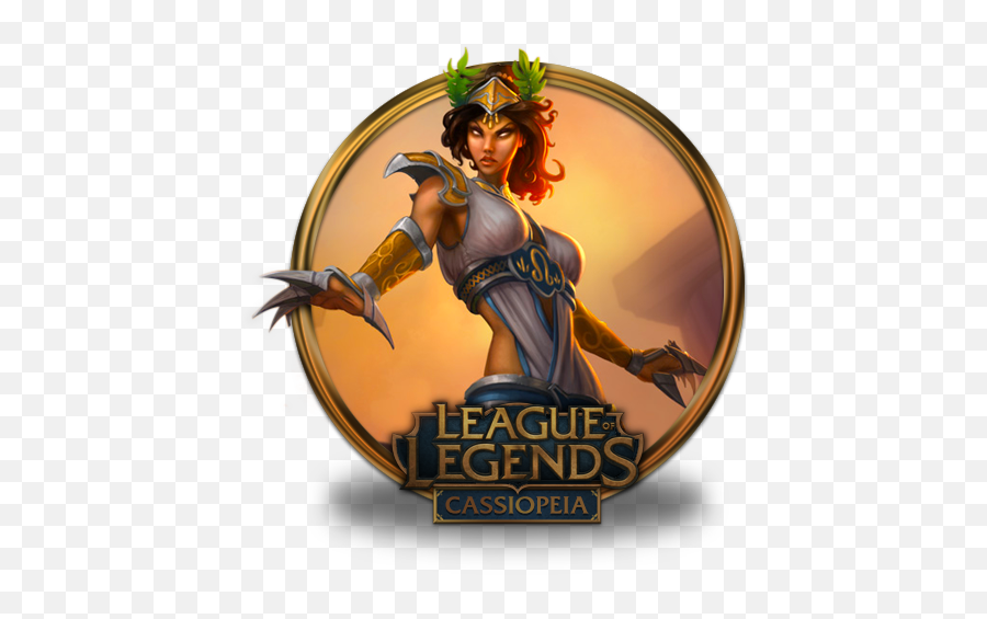 Cassiopeia Free Icon Of League Legends Gold Border Icons - League Of Legends Vel Koz Icon Png,Draven Winion Icon