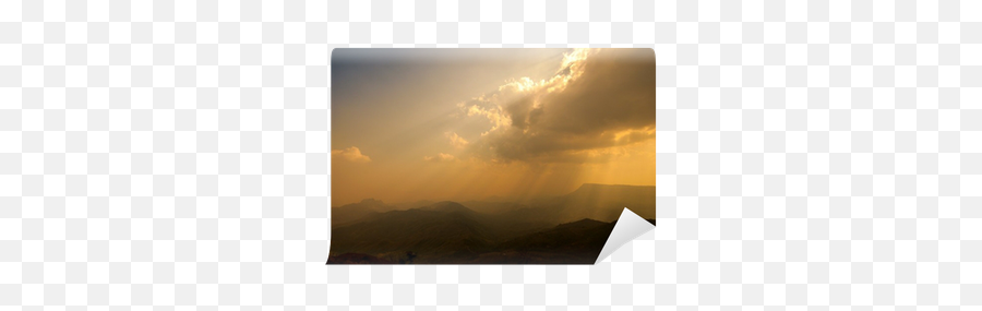 Beautiful Mountains With Ray Of Light Wall Mural U2022 Pixers - We Live To Change Sunrise Png,Ray Of Light Png