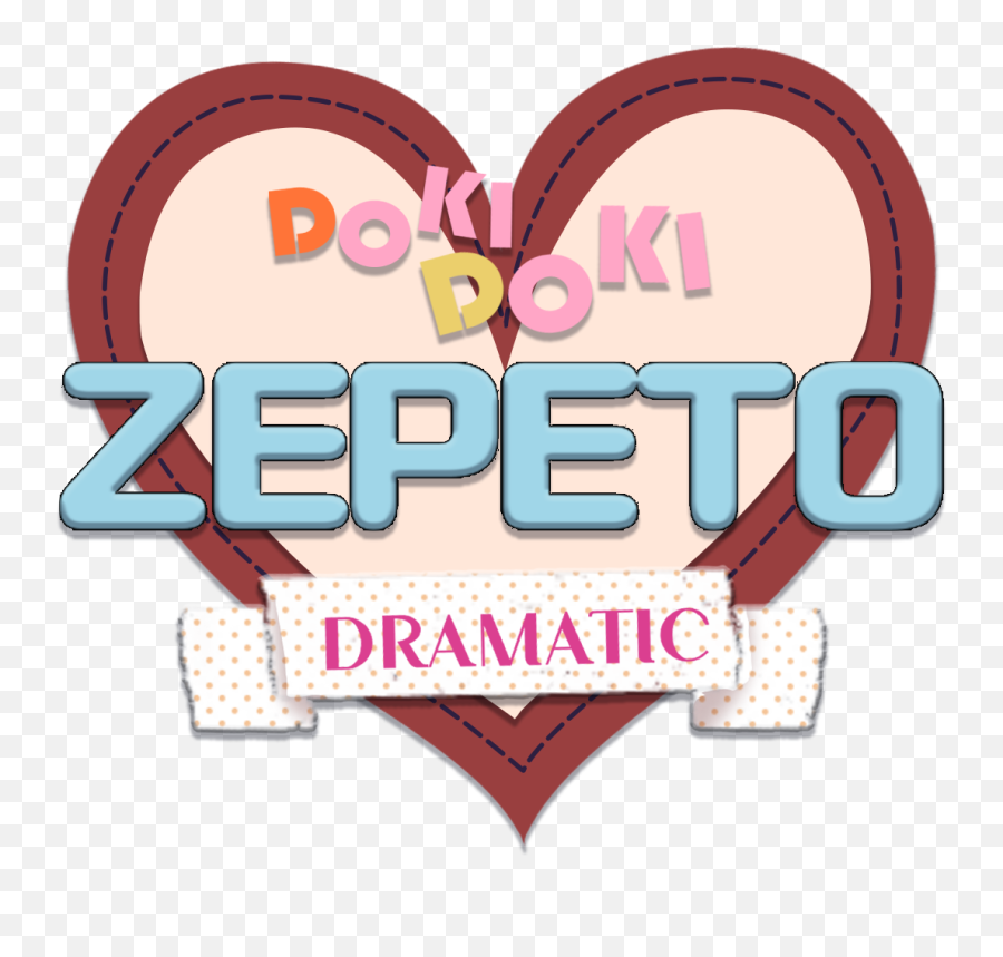 Doki Zepeto Dramatic Devpost - Heart Png,Doki Doki Literature Club Logo Png