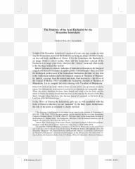 Pdf The Doctrine Of Icon - Eucharist for Byzantine Document png