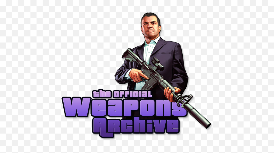 Png Michael Gta 5 V Weapons - Transparent Gta 5 Png,Gta V Transparent