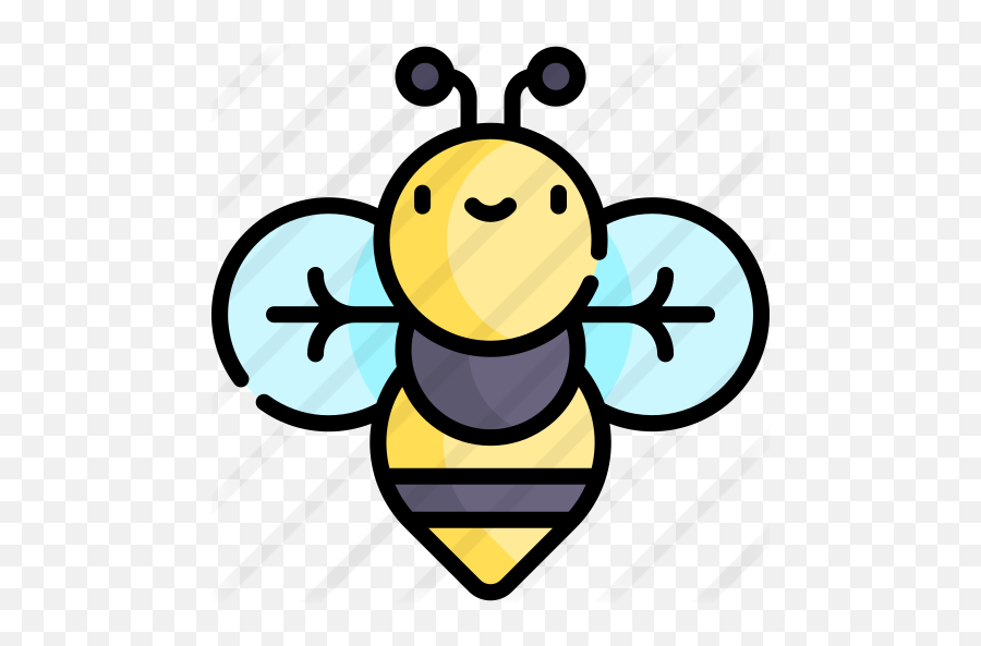 Bee - Happy Png,Free Bee Icon
